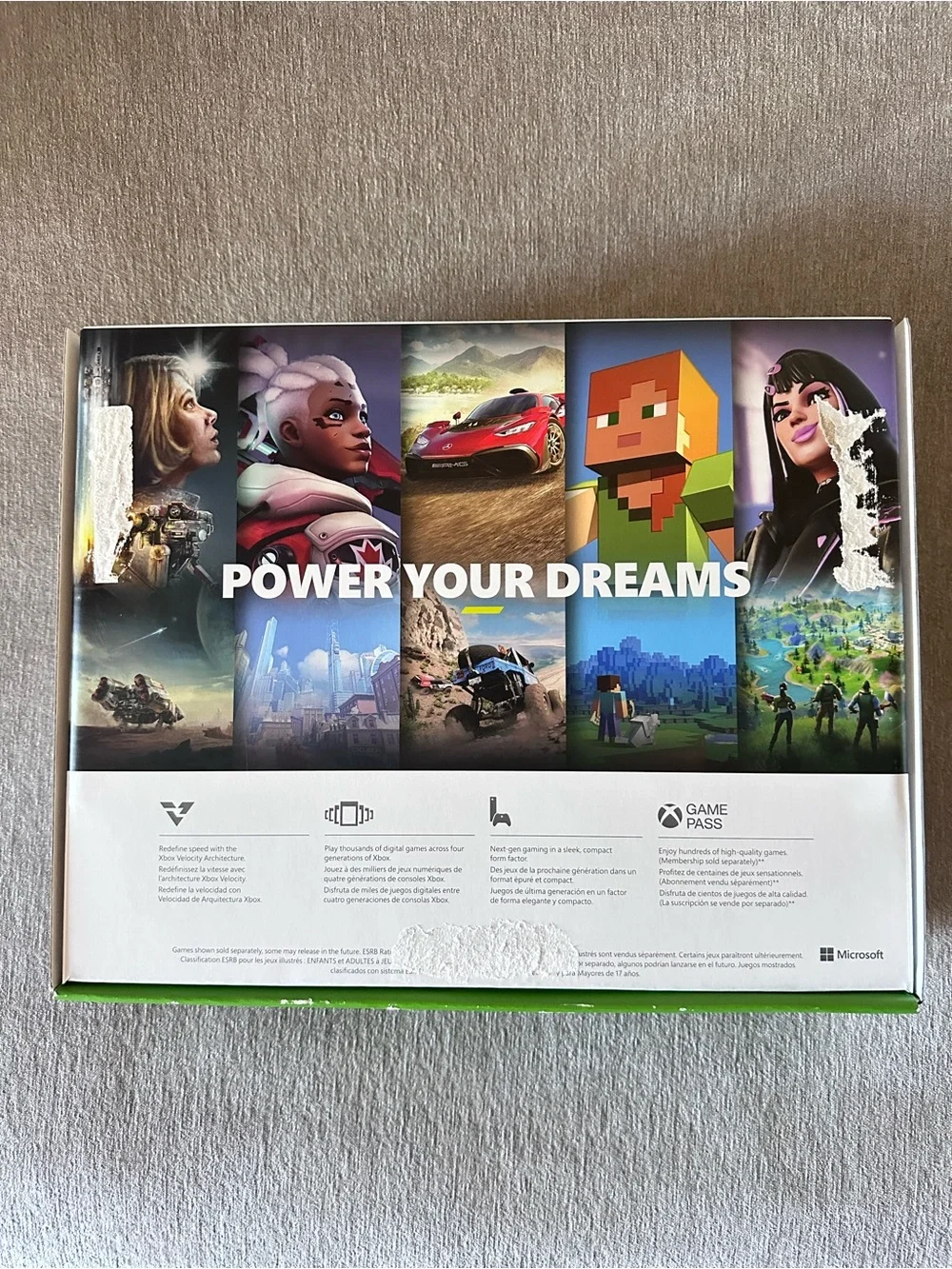 XBOX Series S White Bundle HDMI cable, Box, Packaging, Controller, Console